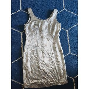 Byer 90s Inspired Floral Cocktail Mini Dress sz3 Womens